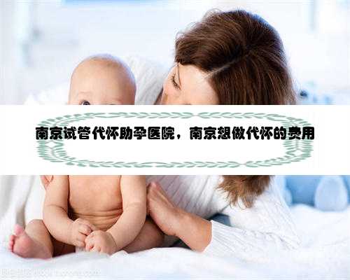 南京试管代怀助孕医院，南京想做代怀的费用